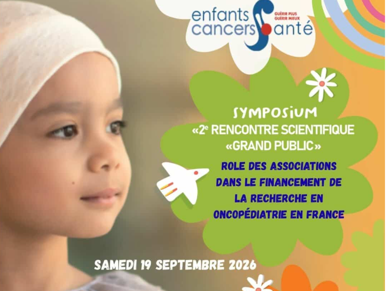 Image de  2èmes Rencontres scientifiques Enfants Cancers Santé – SFCE - 9 septembre 2026