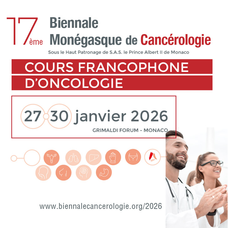 Photo de Les GCO, partenaires de la Biennale Monégasque de Cancérologie - 27 au 30 janvier 2026